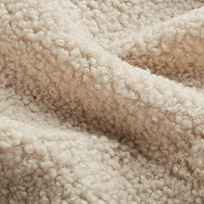Latte Teddy fabric swatch