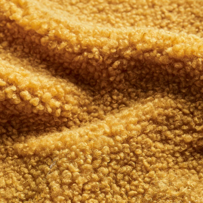 Saffron Teddy fabric swatch