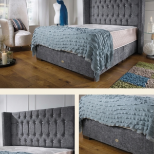 The Mayfare Wingback Ottoman