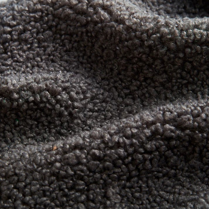 Graphite Teddy fabric swatch